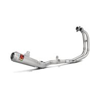 Ligne complète Akrapovic pour Yamaha MT-03 16-19/YZF-R3 15-24