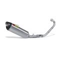 Ligne complete Akrapovic pour Yamaha YZF125 14-18/MT-125 14-19 0