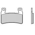 Plaquettes de frein Brembo SR 07HO45SR 0