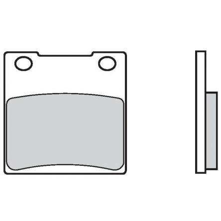 Plaquettes de frein arrière Brembo 07KS05SP
