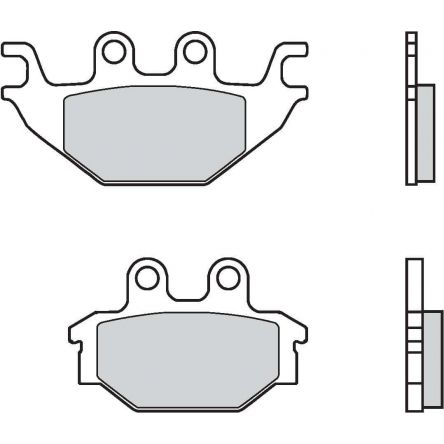 Plaquettes de frein arrière Brembo 07GR5209