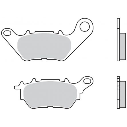 Plaquettes de frein arrière Brembo 07YA53CC