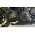 Protection de carter en aluminium PP Tuning pour Kawasaki Ninja 400 18-22 1