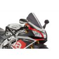 Bulle Puig racing fumée foncée pour Aprilia RSV4 15-20 2