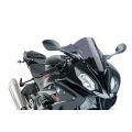 Bulle Puig racing fumée foncée pour BMW S1000RR 15-18 2