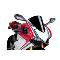 Bulle Puig racing noire pour Ducati 899 Panigale/1199 Panigale 3