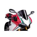 Bulle Puig racing fumée foncée pour Ducati 899 Panigale/1199 Panigale 2