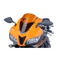 Bulle Puig racing orange pour Honda CBR600RR 07-12 3