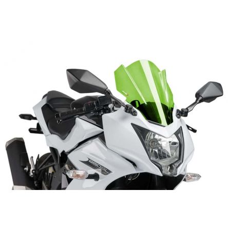 Bulle Puig racing pour Kawasaki 250SL 15-17