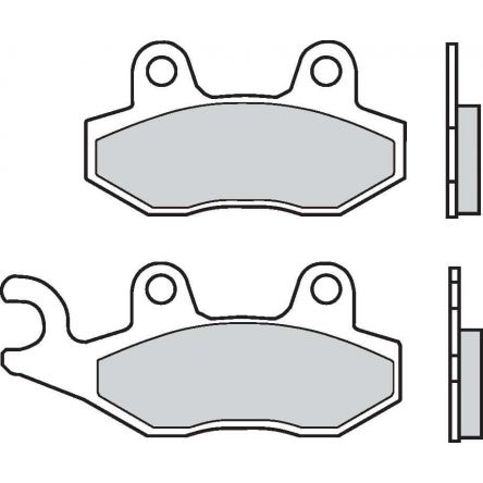 Plaquettes de frein arrière Brembo 07SU12SP