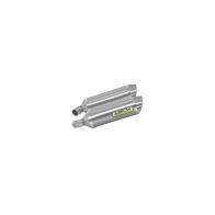 Silencieux Arrow Street Thunder embout acier pour Ducati Monster 696 08-14/Monster 796 10-14/Monster 1100 09-10