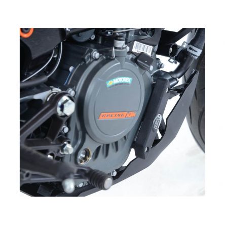 Slider moteur droit R&G KTM Duke 125 17-20/RC125 17-20