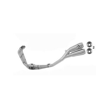 Ligne complète Arrow Pro Race embout titane Honda CB650R/CBR650R 19-23