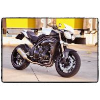 Grip de réservoir Techspec pour Triumph 1050 Speed Triple 11-15