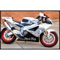 Grip de réservoir Techspec pour Aprilia RSV1000R 04-10/ Tuono 1000R 06-10 0