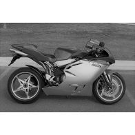 Grip de réservoir Techspec pour MV Agusta F4 04-09