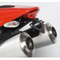 Support de plaque R&G LP0097BK pour Ducati 0