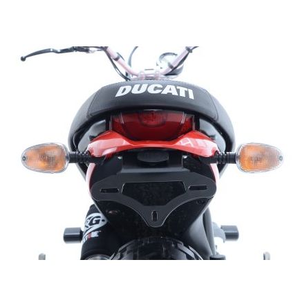 Support de plaque R&G LP0177BK pour Ducati