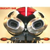 Support de plaque R&G pour Ducati 848/1098/1198