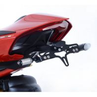 Support de plaque R&G LP0243BK pour Ducati