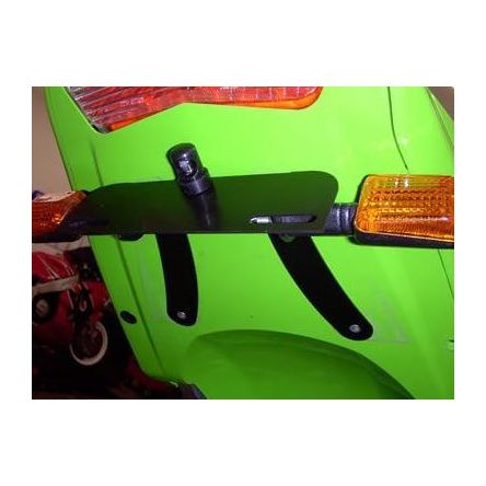 Support de plaque R&G LP0001BK pour Kawasaki