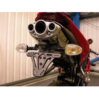 Support de plaque R&G pour Triumph 675 Daytona 06-12