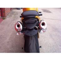 Support de plaque R&G pour Triumph 1050 Speed Triple 05-07