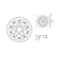 Disque de frein Brembo ORO 78B40870 0