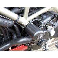 Tampons de protection R&G Ducati 796 Hypermotard 10-14/Hypermotard 1100 Evo 10-13/Streetfighter 1098 09-14