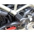 Tampons de protection R&G Ducati 796 Hypermotard 10-14/Hypermotard 1100 Evo 10-13/Streetfighter 1098 09-14 0