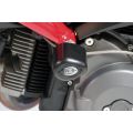 Tampons de protection R&G Ducati Monster 696 08-15/Monster 796 10-15/Monster 1100 09-13 0