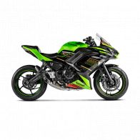 Ligne complète Akrapovic pour Kawasaki Z650/Ninja 650 17-25