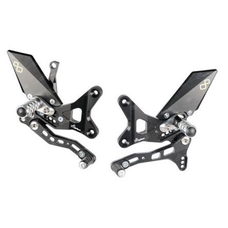 Commandes reculées Lightech pour Kawasaki ZX10R 11-15