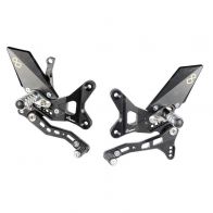 Commandes reculées Lightech pour Kawasaki ZX10R 11-15