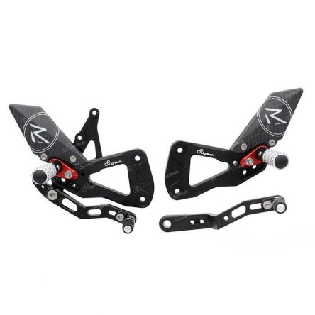 Commandes reculées Lightech R pour Suzuki GSXR1000 17-24