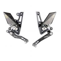 Commandes reculées Lightech pour Triumph 1050 Speed Triple 11-18