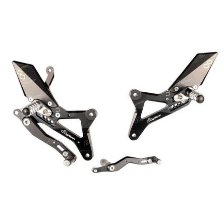 Commandes reculées Lightech pour Yamaha R1 09-14
