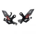 Commandes reculées Lightech R pour Yamaha MT-09 13-20/XSR900 16-20 0