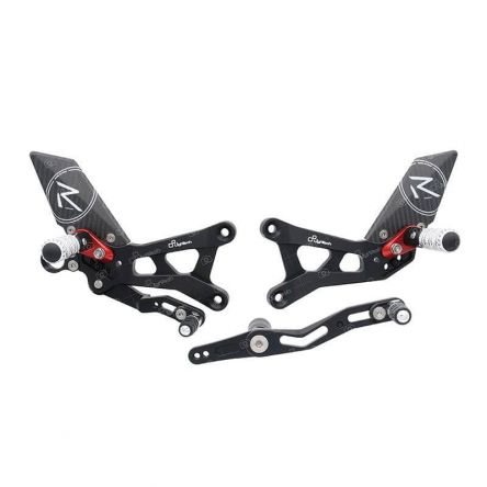 Commandes reculées Lightech R pour Yamaha R6 17-26