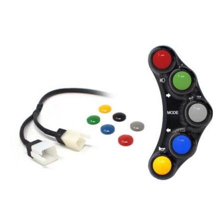 Commodo gauche route Jetprime pour Aprilia RSV4 09-20/Tuono V4 11-20