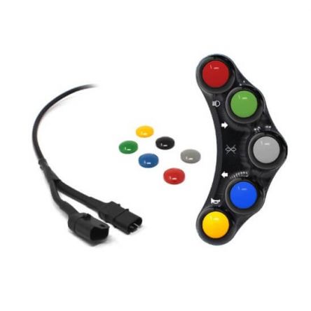 Commodo gauche route Jetprime pour BMW S1000RR 09-14/HP4 13-15