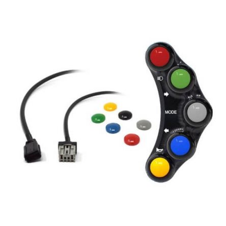 Commodo gauche route Jetprime pour Honda CBR1000RR 17-19