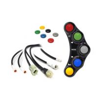 Commodo gauche route Jetprime pour Kawasaki ZX-10R 16-20