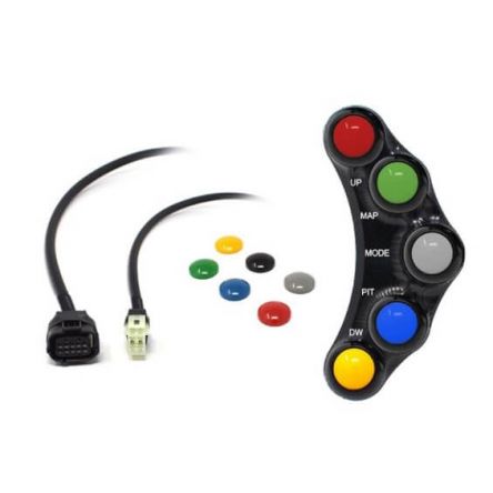 Commodo gauche racing Jetprime pour Yamaha R1 20-26