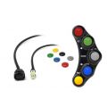 Commodo gauche route Jetprime pour Yamaha R1 15-19 0