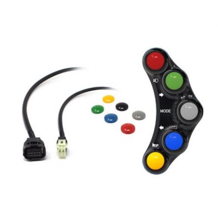 Commodo gauche route Jetprime pour Yamaha R1 20-24