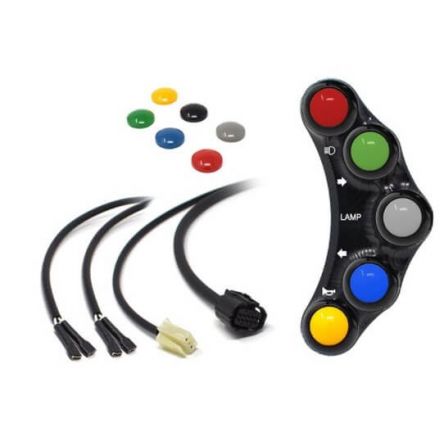 Commodo gauche route Jetprime pour Yamaha R6 17-26