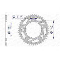 Couronne Afam 520 alu 15605