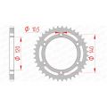 Couronne Afam 525 acier 16605 0