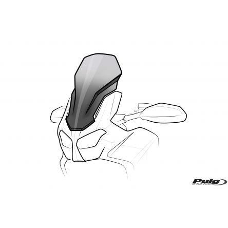 Bulle Puig touring pour Yamaha FJR1300 01-05